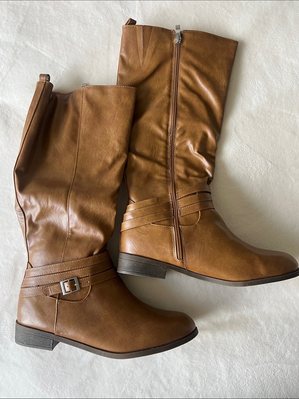Journee Collection Wide Calf Women's Ivie
Boots- Tan